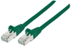 Picture of Intellinet Network Patch Cable, Cat6A, 3m, Green, Copper, S/FTP, LSOH / LSZH, PVC, RJ45, Gold Plated Contacts, Snagless, Booted, Lifetime Warranty, Polybag