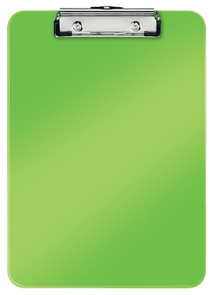 Picture of Leitz WOW clipboard A4 Metal, Polystyrol Green