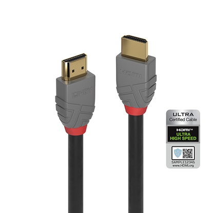 Picture of Lindy 2m Ultra High Speed HDMI Cable, Anthra Line