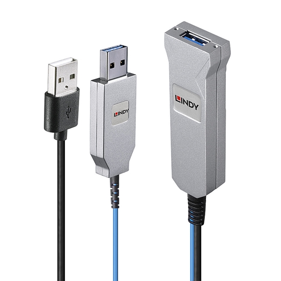 Picture of Lindy 30m Fibre Optic USB 3.0 Cable