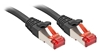 Picture of Lindy Cat.6 S/FTP 5m networking cable Black Cat6 S/FTP (S-STP)
