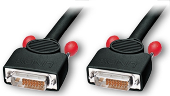 Picture of Lindy DVI-D Dual Link 10.0m DVI cable 10 m Black