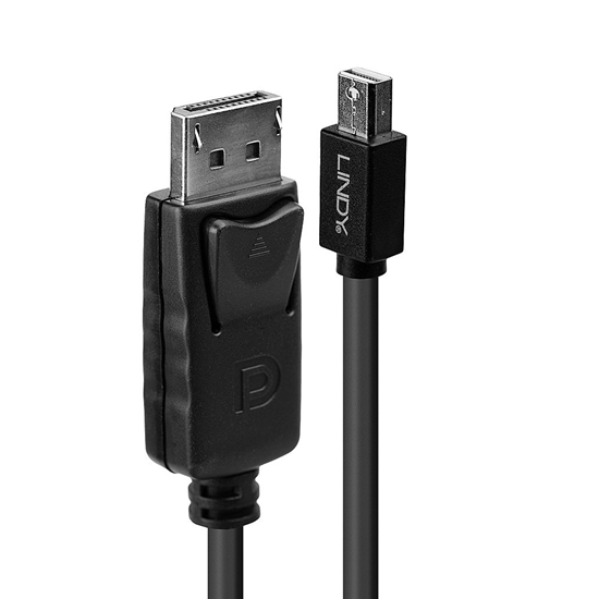 Изображение Lindy Mini DP to DP cable, black 5m