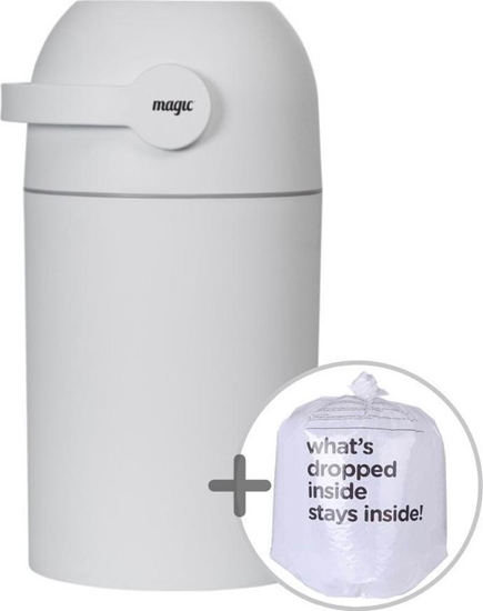 Picture of Magic Kosz na pieluchy biay na 25 pieluch