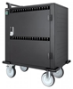 Изображение Manhattan Charging Cabinet/Cart via USB-C x32 Devices, Trolley, Power Delivery 18W per port (576W total), Suitable for iPads/other tablets/phones/smaller chromebooks, Bays 330x22x235mm, Device charging cables not included, Lockable (PIN code), EU & UK pow