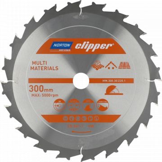 Изображение Norton Clipper NORTON PIA TARCZOWA 350mm x 30mm x 24z MULTI MATERIALS DEMOLITION (3,5/2,5) N70184608134
