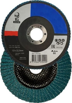 Изображение Norton Clipper NORTON CIERNICA LISTKOWA ATLAS KX663 125mm P 60 N78072707162