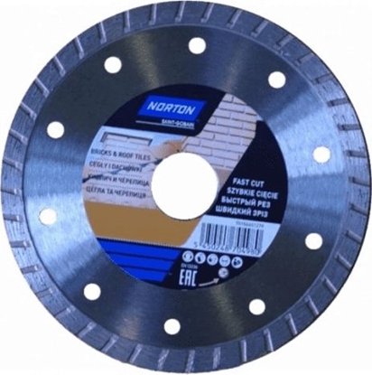 Изображение Norton Clipper tarcza diamentowa 115x22,2mm ciga turbo do cegie (70184601278)