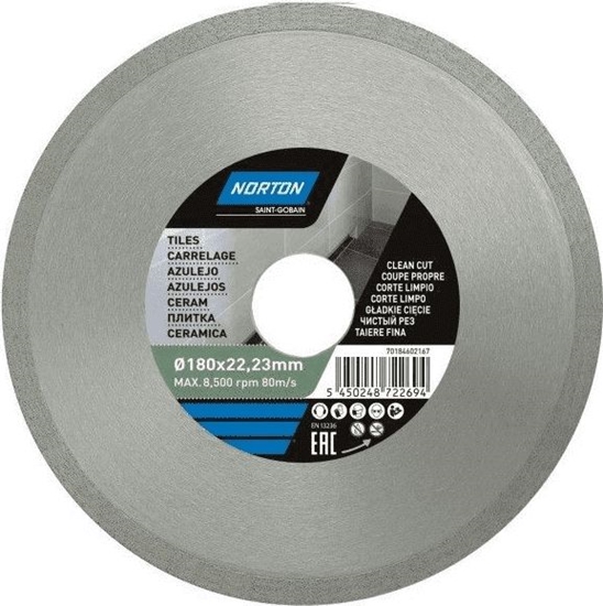 Изображение Norton Clipper tarcza diamentowa 125x22,2mm ciga standard (70184601275)