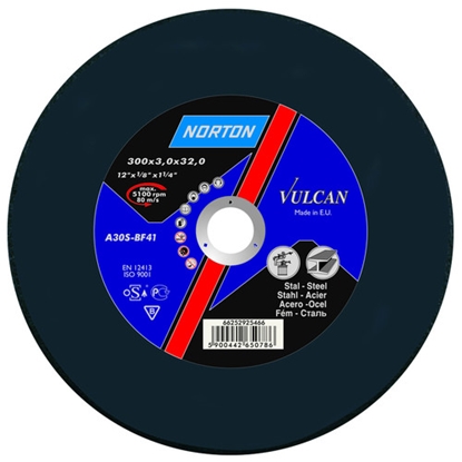 Изображение Norton Clipper Tarcza do cicia Vulcan Metal A 30 S-BF41 400 x 32 x 4,0mm (66252925473)
