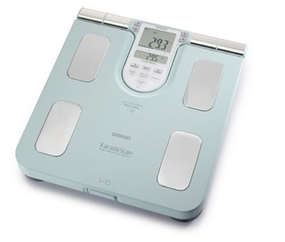Attēls no Omron BF511 Square Turquoise Electronic personal scale