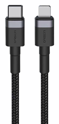 Picture of Orsen S51 Type C to Lightning 3A 1m black