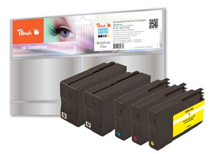 Attēls no Peach Tintenpatronen ink cartridge Black, Cyan, Magenta, Yellow