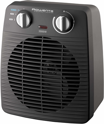 Изображение Rowenta Classic Indoor Black Fan electric space heater