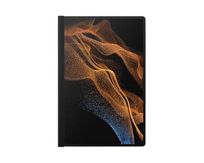 Attēls no Samsung EF-ZX900PBEGEU tablet case 37.1 cm (14.6") Folio Black, Transparent