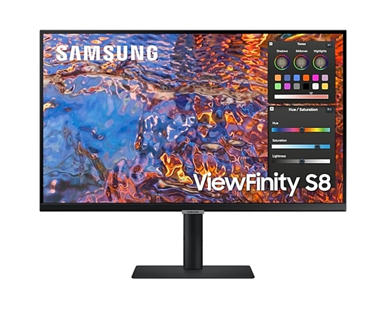 Picture of Samsung LS27B800PXU computer monitor 68.6 cm (27") 3840 x 2160 pixels 4K Ultra HD LCD Black