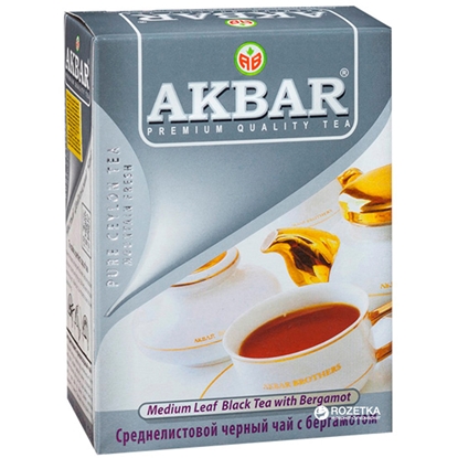 Изображение Tēja Akbar Premium Earl Grey beramā 100g