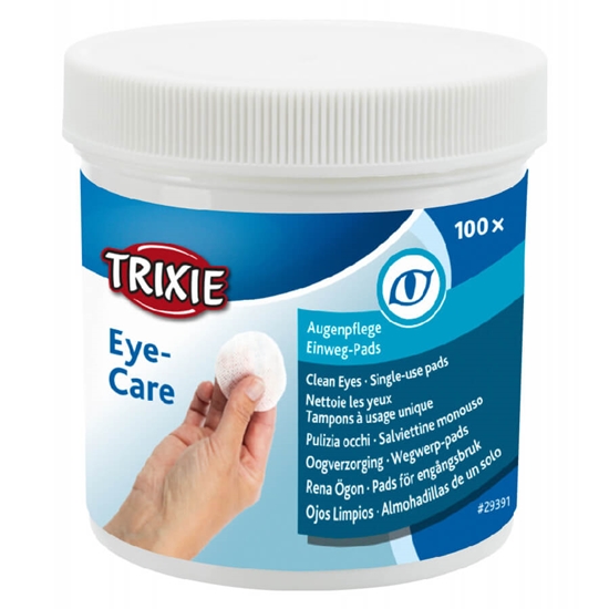 Изображение TRIXIE Eye Care Eye wipes - 100 pcs.