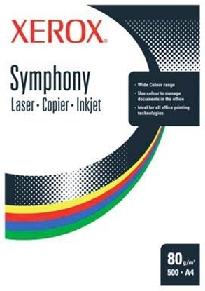 Picture of Xerox Symphony 80 A4, Yellow Paper CW printing paper