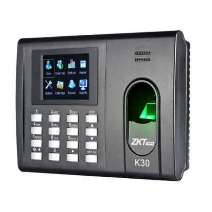 Picture of ZKTeco K30 access control reader Basic access control reader Black