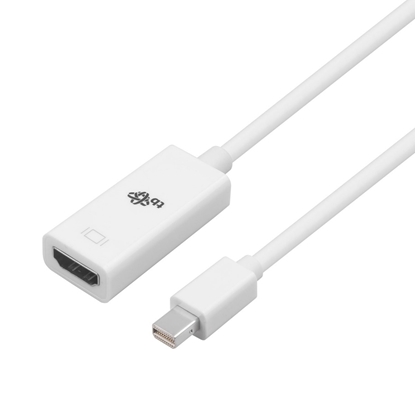Изображение Adapter Mini DisplayPort M - HDMI F biały
