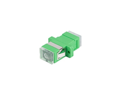 Изображение Adapter światłowodowy SM SC/APC simplex zaślepka przezroczysta 25 sztuk