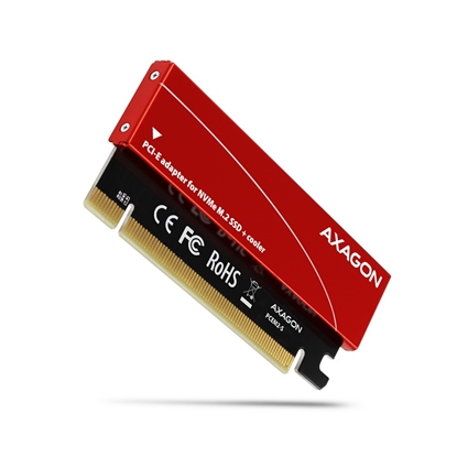 Attēls no SSD ACC ADAPTER M.2/NVME/PCEM2-S AXAGON