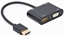 Изображение Adapteris Gembird HDMI Male - HDMI Female + VGA female + Audio Cable Black