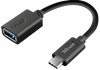 Picture of Adapteris Trust Calyx USB-C to USB-A Black