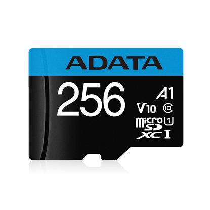 Attēls no ADATA Premier 256 GB MicroSDXC UHS-I Class 10