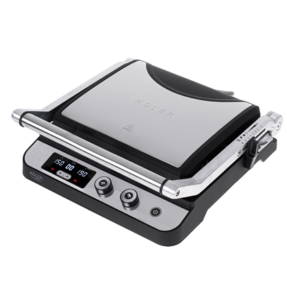 Изображение Adler | AD 3059 | Electric Grill | Table | 3000 W | Stainless steel/Black