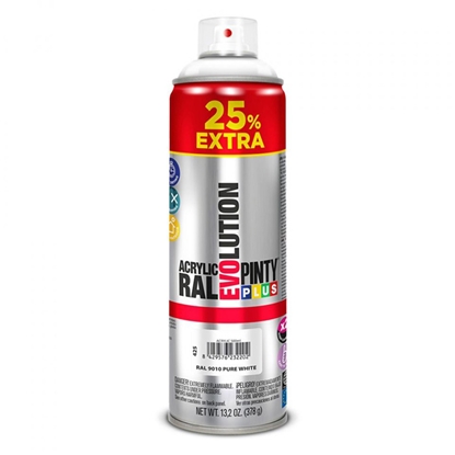 Изображение Aerosolkrāsa Evolution RAL 9010, 650ml