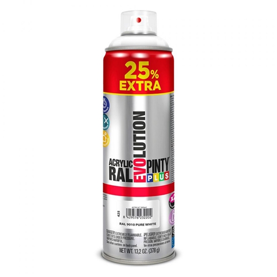 Picture of Aerosolkrāsa Evolution RAL 9010, 650ml