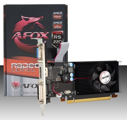 Picture of AFOX Radeon R5 220 1GB DDR3 LP AFR5220-1024D3L5