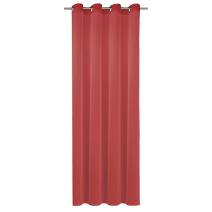 Attēls no Aizkari Crash 245x135cm, sarkani, riņķi