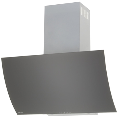 Picture of Akpo WK-4 Clarus 60 Chimney Kitchen Hood Grey Glass