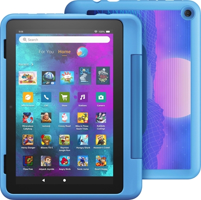 Picture of Amazon Fire HD 8 32GB Kids Pro 2022, cyber blue