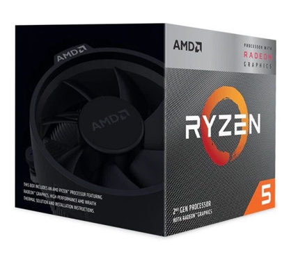 Attēls no AMD Ryzen 5 3400G processor 3.7 GHz 4 MB L3 Box