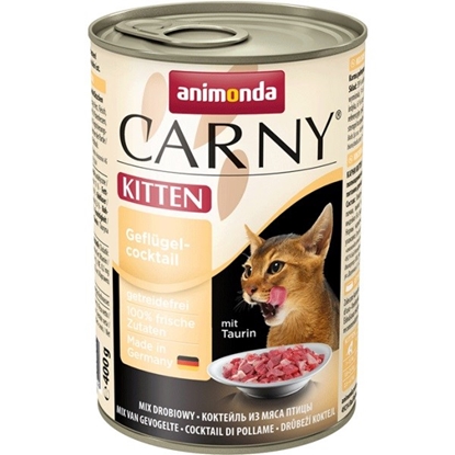 Attēls no ANIMONDA Carny Kitten Beef with poultry - wet cat food - 400g