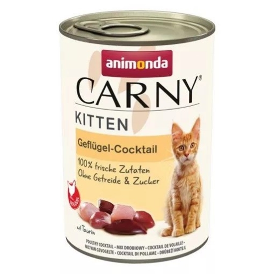 Изображение ANIMONDA Cat Carny Kitten Cocktail with poultry - wet cat food- 400g