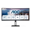 Изображение AOC V5 CU34V5C LED display 86.4 cm (34") 3440 x 1440 pixels Wide Quad HD Black