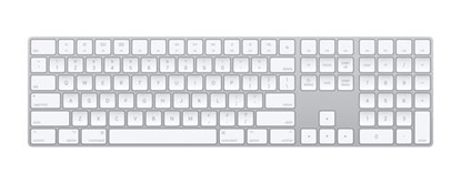 Attēls no Apple Magic keyboard Bluetooth QWERTZ Hungarian White