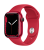 Изображение Apple Watch 7 GPS + Cellular 41mm Sport Band PRODUCT(RED) (MKHV3EL/A)