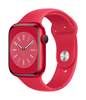 Изображение Apple Watch 8 GPS 45mm Sport Band (PRODUCT)RED (MNP43EL/A)