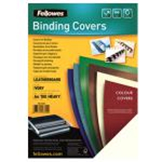 Изображение Apvāki iesiešanai Delta A4 250g/m2 FELLOWES ziloņkaula krāsa