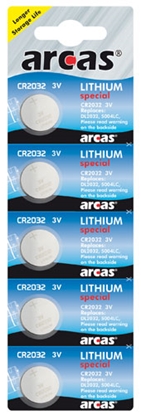 Picture of Arcas | CR2032 | Lithium | 5 pc(s)