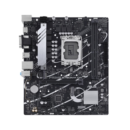 Picture of ASUS Prime B760M-K D4 Intel B760 LGA 1700 micro ATX motherboard