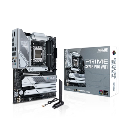 Attēls no ASUS PRIME X670E-PRO WIFI AMD X670 Socket AM5 ATX