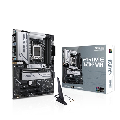 Picture of ASUS PRIME X670-P WIFI AMD X670 Socket AM5 ATX