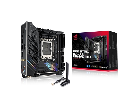 Picture of ASUS ROG STRIX B760-I GAMING WIFI Intel B760 LGA 1700 mini ITX